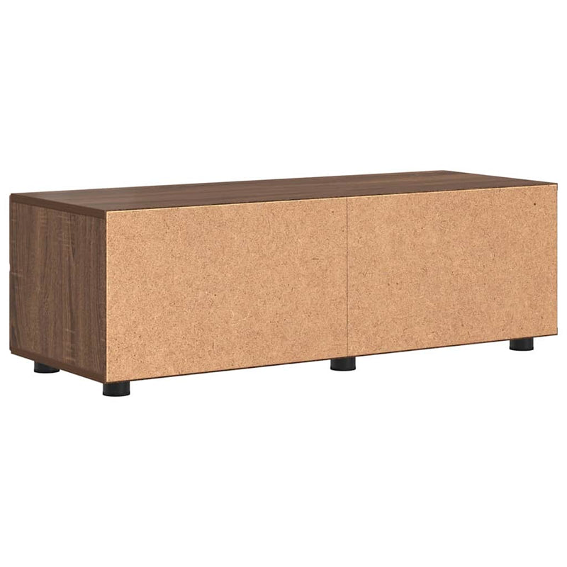 vidaXL TV szekrény fiókkal barna tölgy 100.5 x 39 x 30 cm Faanyag