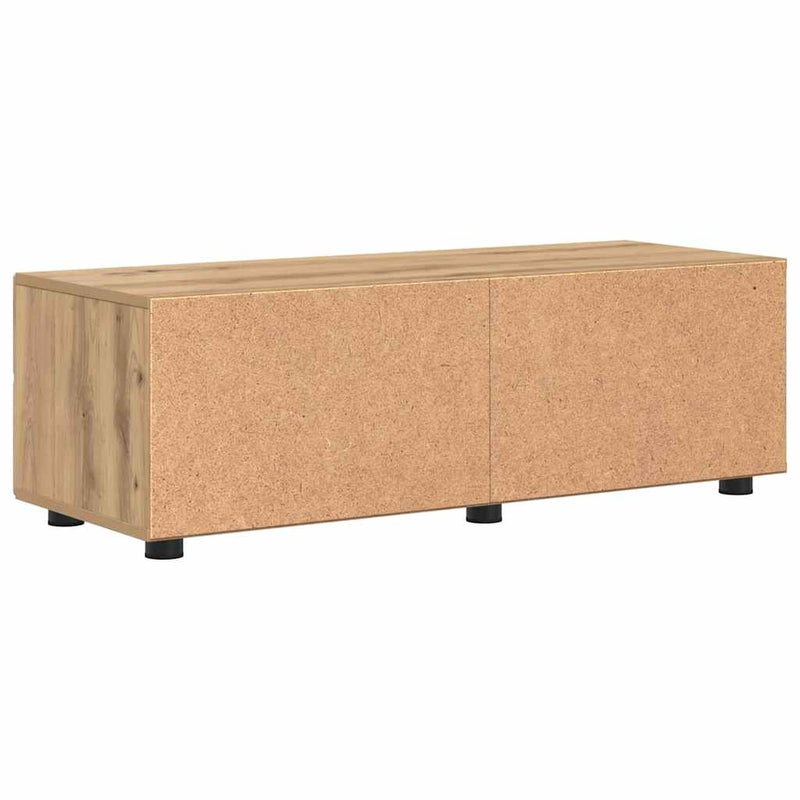 vidaXL TV szekrény fiókkal kézműves tölgy 100.5 x 39 x 30 cm Faanyag