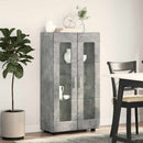 vidaXL Széf polcokkal FLORIN Beton Szürke 55,5 x 29 x 100 cm Faanyag