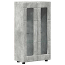 vidaXL Széf FLORIN 55,5 x 29 x 100 cm Beton Szürke Szerelt Fa