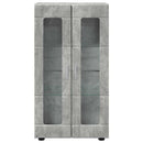 vidaXL Széf polcokkal FLORIN Beton Szürke 55,5 x 29 x 100 cm Faanyag