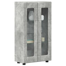vidaXL Széf polcokkal FLORIN Beton Szürke 55,5 x 29 x 100 cm Faanyag