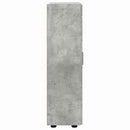 vidaXL Széf polcokkal FLORIN Beton Szürke 55,5 x 29 x 100 cm Faanyag