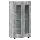 vidaXL Széf polcokkal FLORIN Szürke Sonoma 55,5 x 29 x 100 cm Faanyag