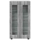 vidaXL Széf polcokkal FLORIN Szürke Sonoma 55,5 x 29 x 100 cm Faanyag