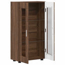 vidaXL Széf polcokkal tárolóval Barna Tölgy 55,5 x 29 x 103 cm Faanyag