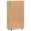 vidaXL Széf polcokkal ajtóval Artisan tölgy 55,5 x 29 x 103 cm Faanyag
