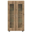 vidaXL Széf polcokkal ajtóval Artisan tölgy 55,5 x 29 x 103 cm Faanyag