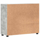 vidaXL Fából Készült Szekrény Beton Szürke 88,5 x 30,5 x 73 cm Faanyag