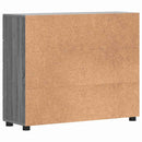 vidaXL Fából Készült Szekrény Szürke Sonoma 88,5 x 30,5 x 73 cm