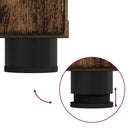 vidaXL Fából Készült Szekrény Öreg fa 88,5 x 30,5 x 73 cm Faanyag