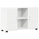 vidaXL Széf FLORIN 88,5 x 30,5 x 55,5 cm Fehér Szerelt Fa