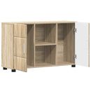 vidaXL Széf FLORIN 88,5 x 30,5 x 55,5 cm Sonoma tölgy Szerelt Fa