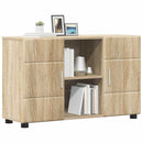 vidaXL Széf FLORIN 88,5 x 30,5 x 55,5 cm Sonoma tölgy Szerelt Fa
