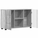 vidaXL Széf FLORIN 88,5 x 30,5 x 55,5 cm Szürke Sonoma Szerelt Fa