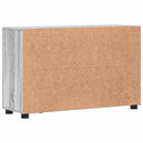 vidaXL Széf FLORIN 88,5 x 30,5 x 55,5 cm Szürke Sonoma Szerelt Fa