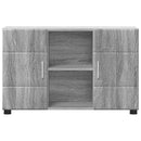 vidaXL Széf FLORIN 88,5 x 30,5 x 55,5 cm Szürke Sonoma Szerelt Fa