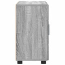 vidaXL Széf FLORIN 88,5 x 30,5 x 55,5 cm Szürke Sonoma Szerelt Fa