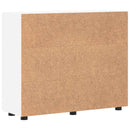vidaXL Fából Készült Szekrény Fehér 88,5 x 30,5 x 73 cm Faanyag