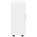 vidaXL Széf polcokkal tárolóval Fehér 55,5 x 29 x 100 cm Faanyag