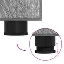 vidaXL Fából Készült Szekrény Szürke Sonoma 88,5 x 30,5 x 73 cm