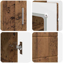 vidaXL Fából Készült Szekrény Öreg fa 88,5 x 30,5 x 73 cm Faanyag