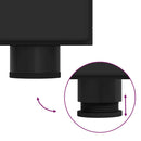 vidaXL Széf polcokkal tárolóval Fekete 88,5 x 30,5 x 73 cm Faanyag