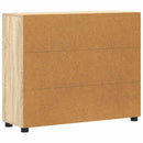 vidaXL Széf polcokkal FLORIN Sonoma tölgy 88,5 x 30,5 x 73 cm Faanyag