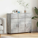 vidaXL Széf FLORIN 88,5 x 30,5 x 73 cm Beton Szürke Faanyag