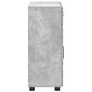 vidaXL Széf FLORIN 88,5 x 30,5 x 73 cm Beton Szürke Faanyag