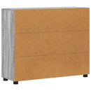 vidaXL Széf polcokkal FLORIN Szürke Sonoma 88,5 x 30,5 x 73 cm Faanyag