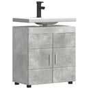 vidaXL Fürdőszobai Szekrény Szett TULUM Beton Szürke 60 x 34 x 63 cm