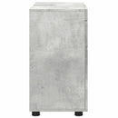 vidaXL Fürdőszobai Szekrény Szett TULUM Beton Szürke 60 x 34 x 63 cm
