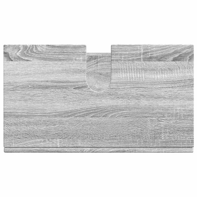 vidaXL Fürdőszoba mosdószekrény TULUM Szürke sonoma 60 x 34 x 63 cm
