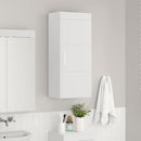 vidaXL Fürdőszobai faliszekrény TULUM Fehér 37 x 24,5 x 86 cm Faanyag