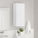 vidaXL Fürdőszobai faliszekrény TULUM Fehér 37 x 24,5 x 86 cm Faanyag