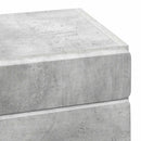 vidaXL Fürdőszobai faliszekrény TULUM Beton Szürke 37 x 24,5 x 86 cm