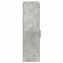 vidaXL Fürdőszobai faliszekrény TULUM Beton Szürke 37 x 24,5 x 86 cm