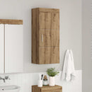 vidaXL Fürdőszobai faliszekrény TULUM Artisan tölgy 37 x 24,5 x 86 cm