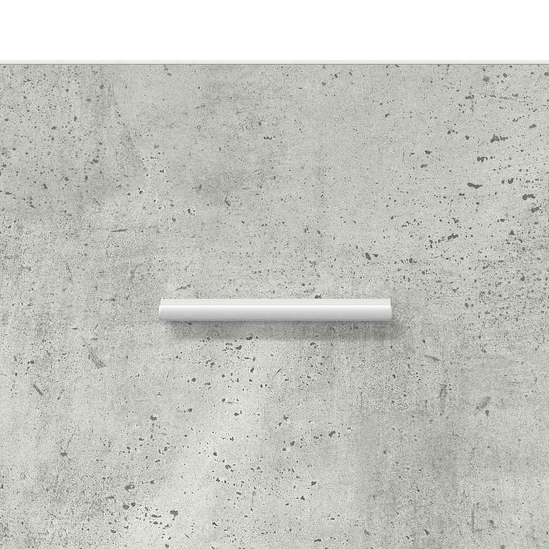 vidaXL Fürdőszoba Székény TULUM Beton szürke 37 x 31,5 x 82 cm Faanyag