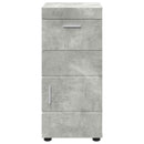 vidaXL Fürdőszobai Szekrény Szett TULUM Beton Szürke 37 x 31,5 x 82 cm