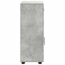 vidaXL Fürdőszobai Szekrény Szett TULUM Beton Szürke 37 x 31,5 x 82 cm