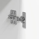 vidaXL Fürdőszobai Szekrény Szett TULUM Fehér 37 x 31,5 x 203 cm