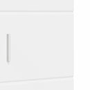 vidaXL Fürdőszobai Szekrény Szett TULUM Fehér 37 x 31,5 x 203 cm