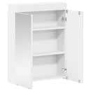 vidaXL Fürdőszobai tükörszekrény TULUM Fehér 60 x 16,5 x 78 cm Faanyag
