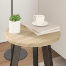 vidaXL Asztallap sonoma tölgy Ø 30 x 1,5 cm Faanyag