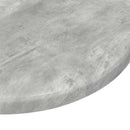 vidaXL Asztallap Beton szürke Ø 30 x 1,5 cm Faanyag