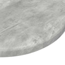 vidaXL Asztallap Beton szürke Ø 30 x 1,5 cm Faanyag