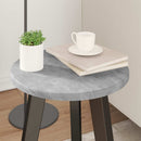 vidaXL Asztallap Beton szürke Ø 30 x 1,5 cm Faanyag