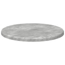 vidaXL Asztallap Beton szürke Ø 30 x 1,5 cm Faanyag
